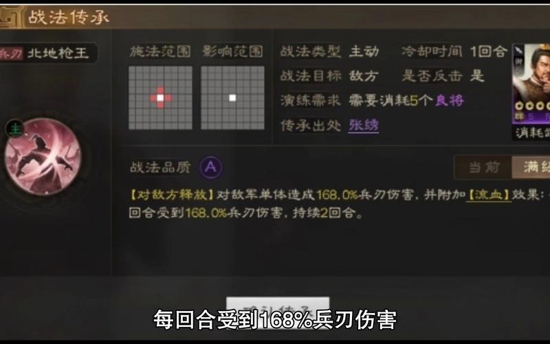 国志战棋版北地枪王攻略:玩转北地枪王角色,深度解析游戏玩法介绍