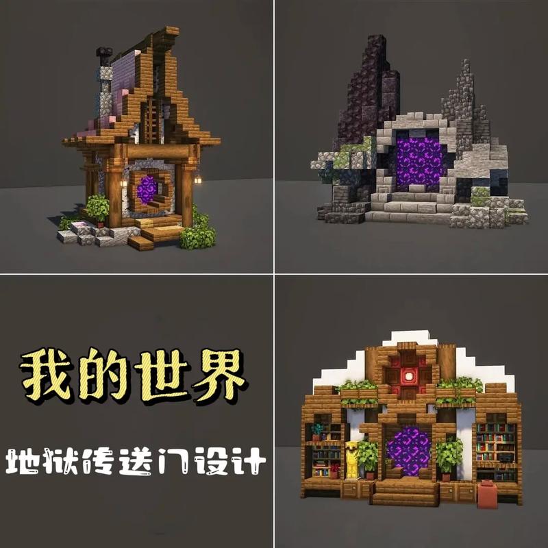 详解《我的世界》传送门制作全攻略：各类传送门建造指南